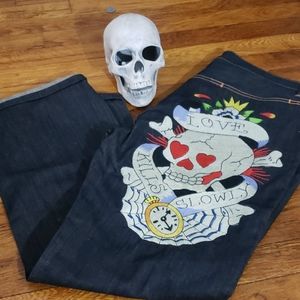 Ed Hardy Vintage denim jean